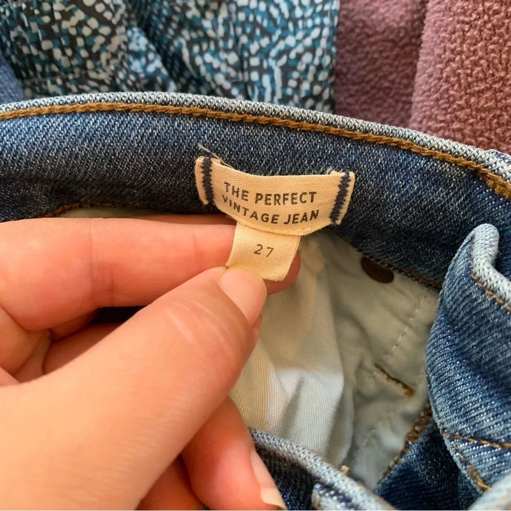 Madewell The Perfect Vintage Jean Size 27
